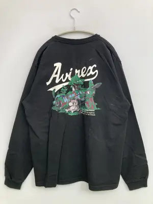 AVIREX/アヴィレックス/Tシャツ/カットソー/トップス/ブラック/2XL