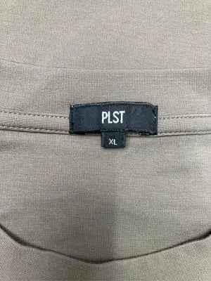 PLST/プラステ/Tシャツ/カットソー/トップス/ブラウン/XL