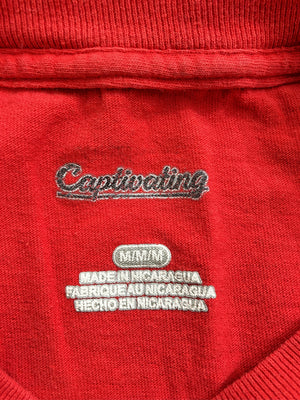 Captivating/Tシャツ/カットソー/トップス/レッド/M