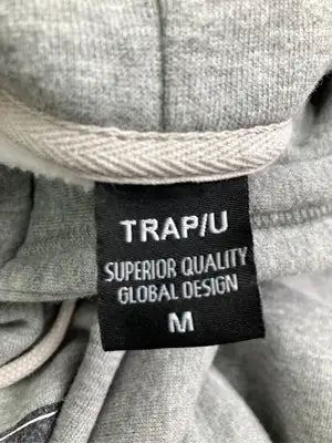 Trap/u/パーカー/トップス/グレー/M