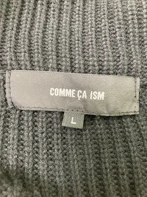 COMME CA ISM/コムサイズム/ニット/セーター/トップス/ブラック/L