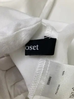 w closet/ダブルクローゼット/シャツワンピース/ワンピース/ドレス/ホワイト/F