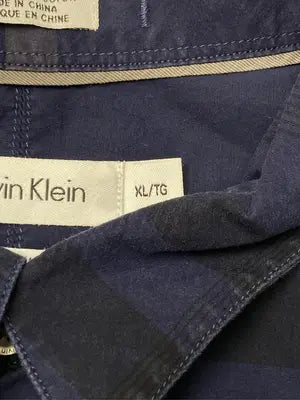 Calvin Klein/カルバンクライン/シャツ/ブラウス/トップス/ネイビー/XL