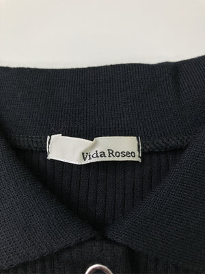 vida roseo/シャツ/ブラウス/トップス/ブラック/M