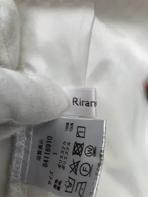 Rirandture/リランドチュール/Tシャツ/カットソー/トップス/ホワイト/1