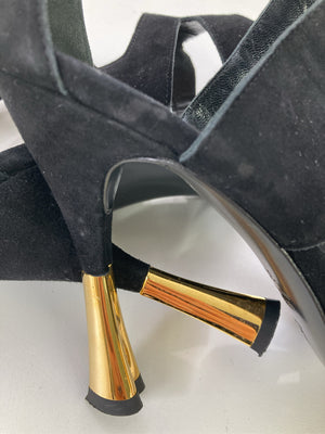 VERO CUDIO/サンダル/シューズ/ブラック/37 1/2