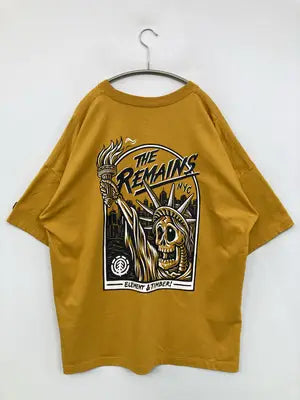 ELEMENT/エレメント/Tシャツ/カットソー/トップス/イエロー/XL