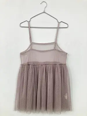 AS KNOW AS PINKY/アズノゥアズピンキー/キャミソール/トップス/グレー/M