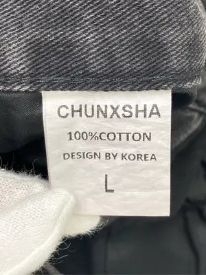 CHUNXSHA/デニムパンツ/パンツ/ブラック/L
