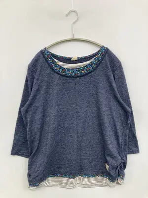 Lemon Tree/Tシャツ/カットソー/トップス/ネイビー/LL