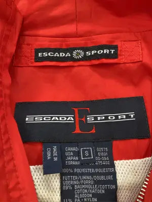 ESCADA SPORT/アノラックパーカー/トップス/レッド/S