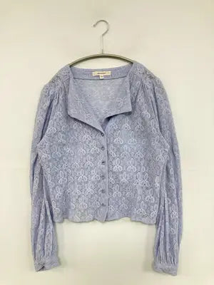 MOUSSY/マウジー/カーディガン/ボレロ/トップス/ブルー/F