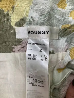 MOUSSY/マウジー/スラックス/パンツ/グリーン/2