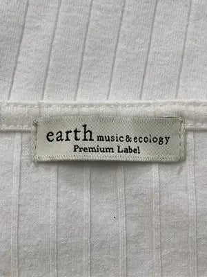 earth music&ecology/アースミュージックアンドエコロジー/Tシャツ/カットソー/トップス/ホワイト/F
