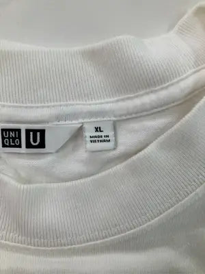 UNIQLO/ユニクロ/Tシャツ/カットソー/トップス/ホワイト/XL