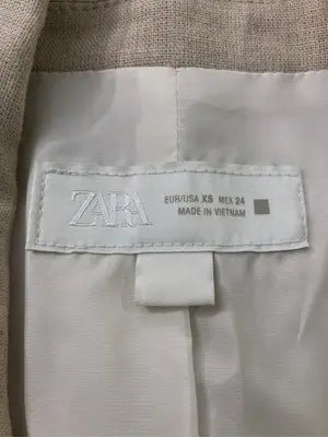 ZARA/ザラ/テーラードジャケット/ジャケット/アウター/ベージュ/EUR XS