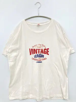Acnjinxy/Tシャツ/カットソー/トップス/ホワイト/L