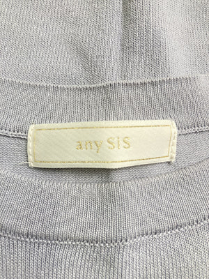 any sis/エニィスィス/ニット/セーター/トップス/グレー/2