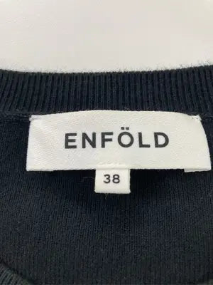 ENFOLD/エンフォルド/ノースリーブ/トップス/ブラック/38