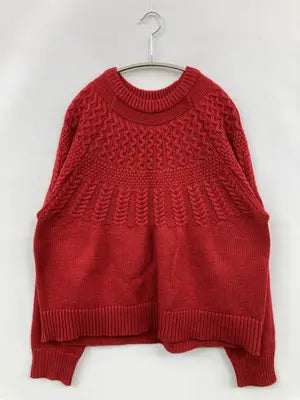 craft standard bouticue/ニット/セーター/トップス/レッド/F