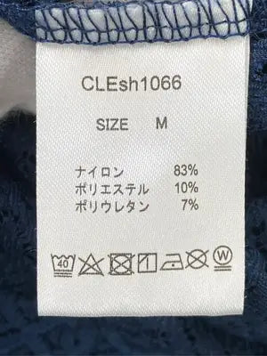 CLEL/シャツ/ブラウス/トップス/ネイビー/M
