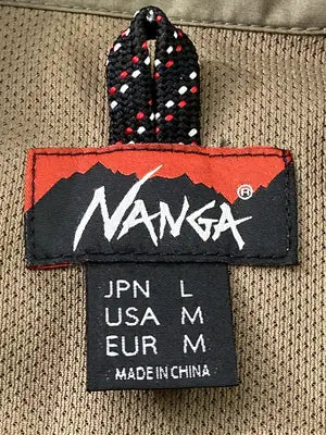 NANGA/シャツ/ブラウス/トップス/カーキ/L