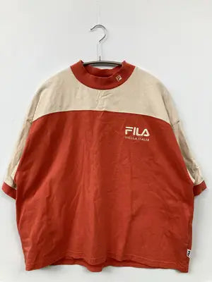 FILA/フィラ/Tシャツ/カットソー/トップス/オレンジ/L