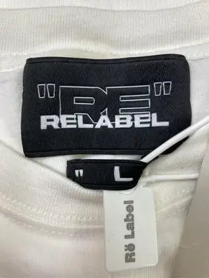 RELABEL/Tシャツ/カットソー/トップス/ホワイト/L