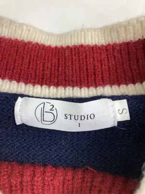 b2 STUDIO/ビーツースタジオ/ニット/セーター/トップス/ネイビー/S