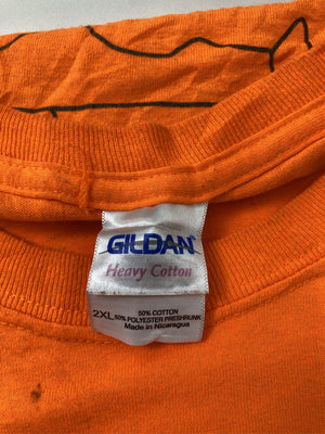 GILDAN/ギルダン/Tシャツ/カットソー/トップス/オレンジ/2XL