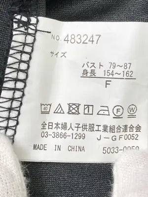 GORGE/ジョージ/Tシャツ/カットソー/トップス/ブラック/F