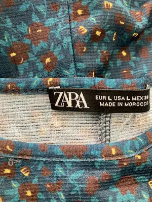 ZARA/ザラ/ワンピース/ワンピース/ドレス/グリーン/USA L