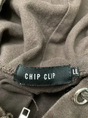 Chip Clip/チップクリップ/パーカー/トップス/ブラウン/LL