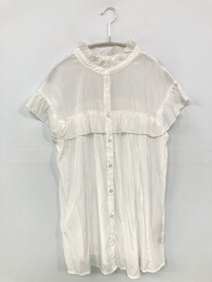 Discoat/ディスコート/シャツ/ブラウス/トップス/ホワイト/F