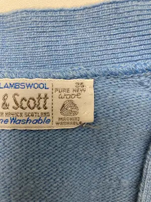 LYLE&SCOTT/ライルアンドスコット/カーディガン/ボレロ/トップス/スカイブルー/36