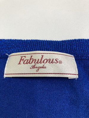 Fabulous/ファビュラス/ニット/セーター/トップス/ブルー/M