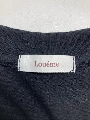Loueme/ロエメ/Tシャツ/カットソー/トップス/ブラック/XL