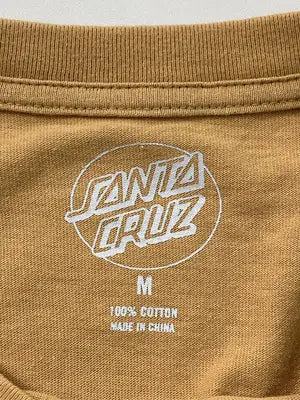 SANTA CRUZ/サンタクルーズ/Tシャツ/カットソー/トップス/イエロー/M