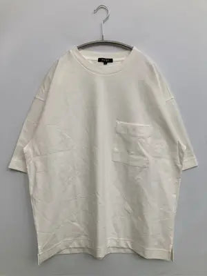 PLST/プラステ/Tシャツ/カットソー/トップス/ホワイト/L