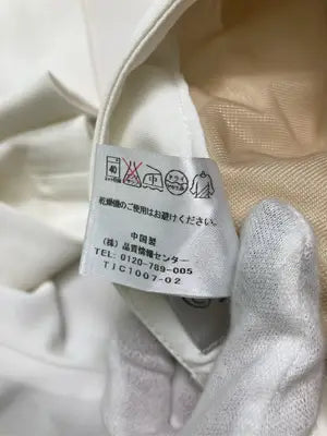 MARINE/スラックス/パンツ/ホワイト/76