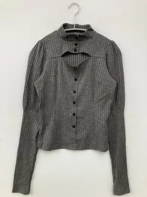 EATME/イートミー/シャツ/ブラウス/トップス/グレー/99(F)