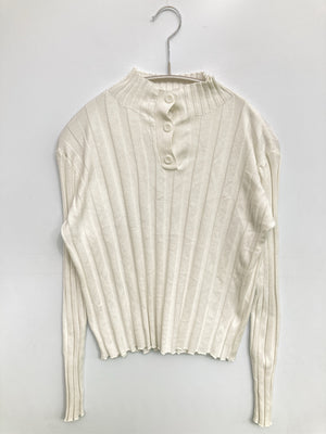 ニット/セーター/トップス/ホワイト