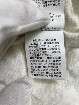 Discoat/ディスコート/Tシャツ/カットソー/トップス/ホワイト/S