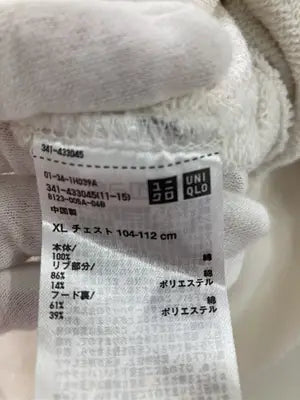 UNIQLO/ユニクロ/パーカー/トップス/アイボリー/XL