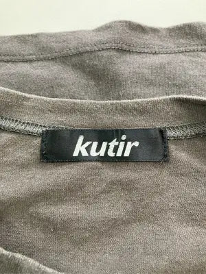 kutir/クティール/Tシャツ/カットソー/トップス/ブラウン/L