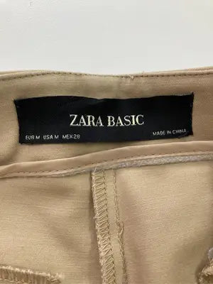 ZARA BASIC/ザラベーシック/チノパンツ/パンツ/ベージュ/M