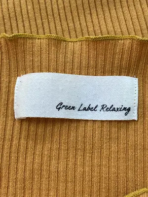 green label relaxing/グリーンレーベルリラクシング/Tシャツ/カットソー/トップス/イエロー
