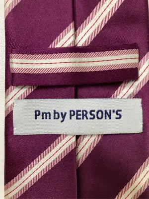 PERSON'S/パーソンズ/ネクタイ/ファッション雑貨/パープル