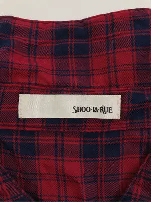 SHOO LA  RUE/シューラルー/シャツ/ブラウス/トップス/レッド/M