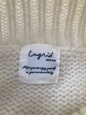 Ungrid/アングリッド/ニット/セーター/トップス/アイボリー/F